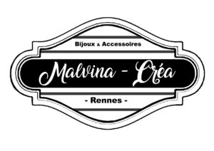 logo NOIR et BLANC Malvina Créa 