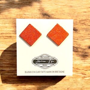 BO Karrez orange irisé fond bois-